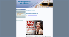 Desktop Screenshot of aktienoptionen-verstehen.de